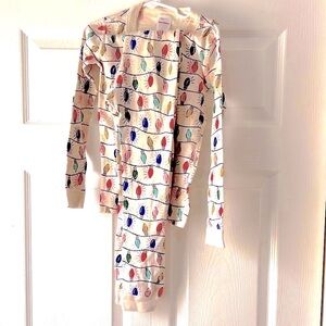 Hanna Andersson 
Kids Christmas lights pajamas